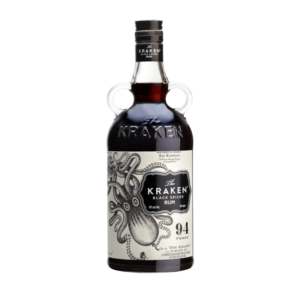 Kraken Black Spiced Rum Original 94 Proof 750mL - Crown Wine and Spirits