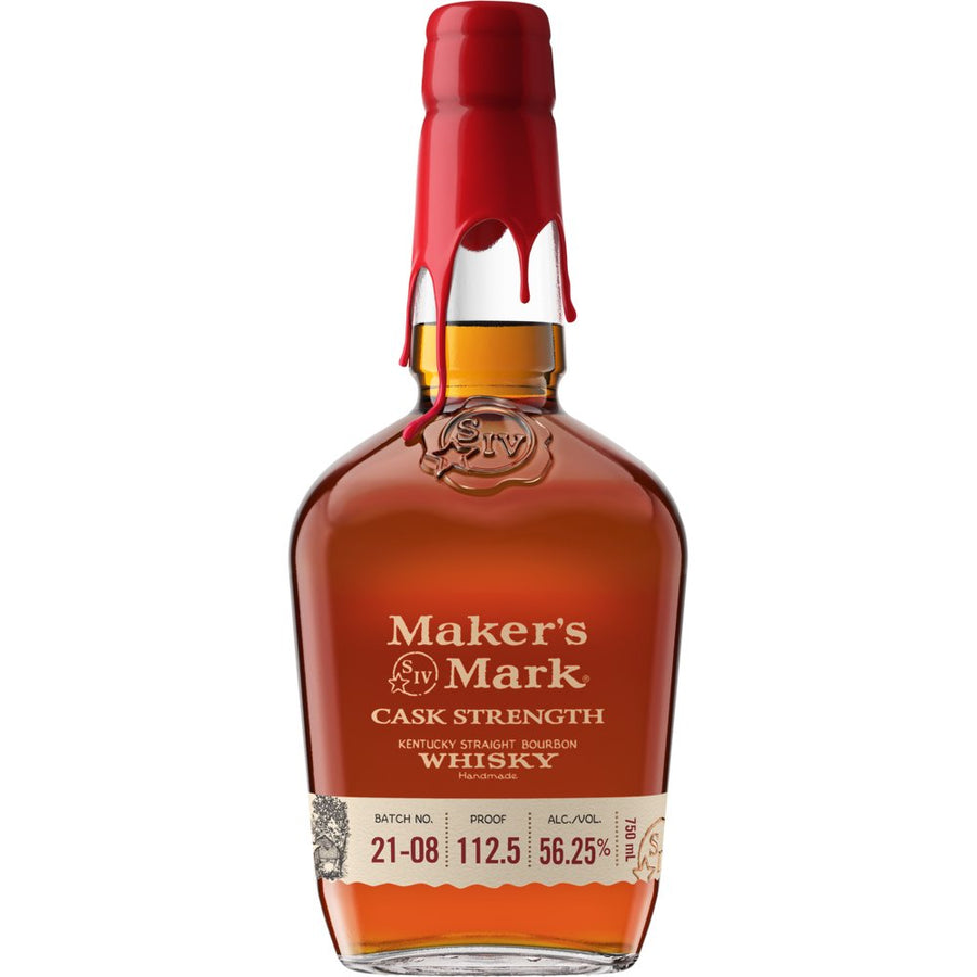 Maker's Mark Cask Strength Bourbon Whisky 750mL - Crown Wine and Spirits