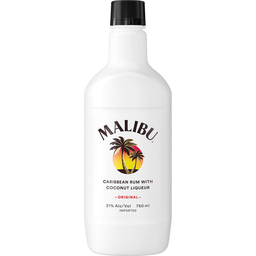 Malibu Caribbean Rum with Coconut Liqueur 42 Proof 750mL - Crown Wine and Spirits