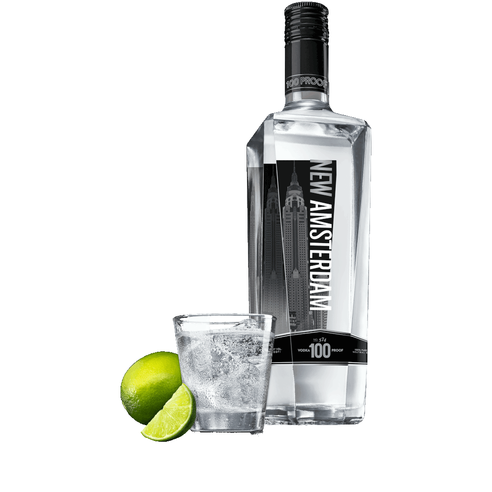New Amsterdam 100 Proof Vodka 750mL - Crown Wine and Spirits