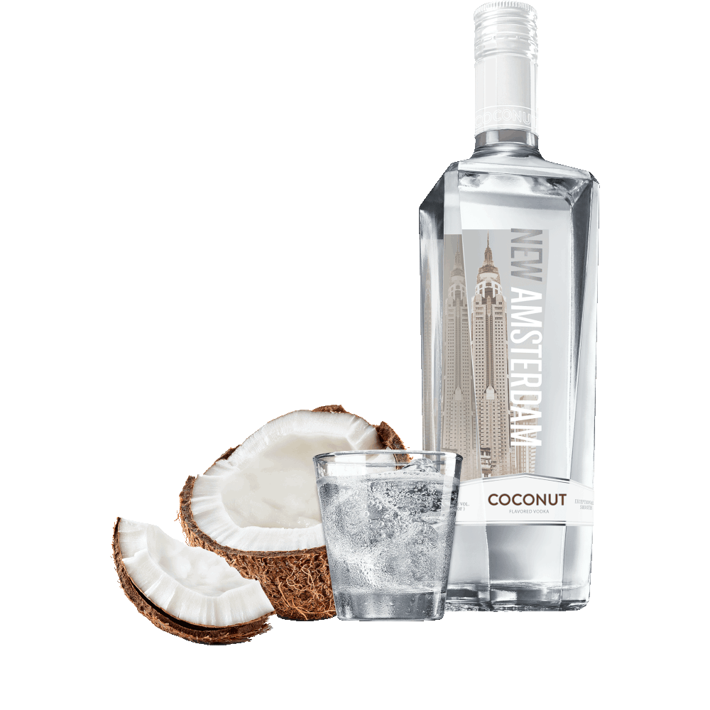 New Amsterdam Coconut Vodka 1.75L - Crown Wine and Spirits