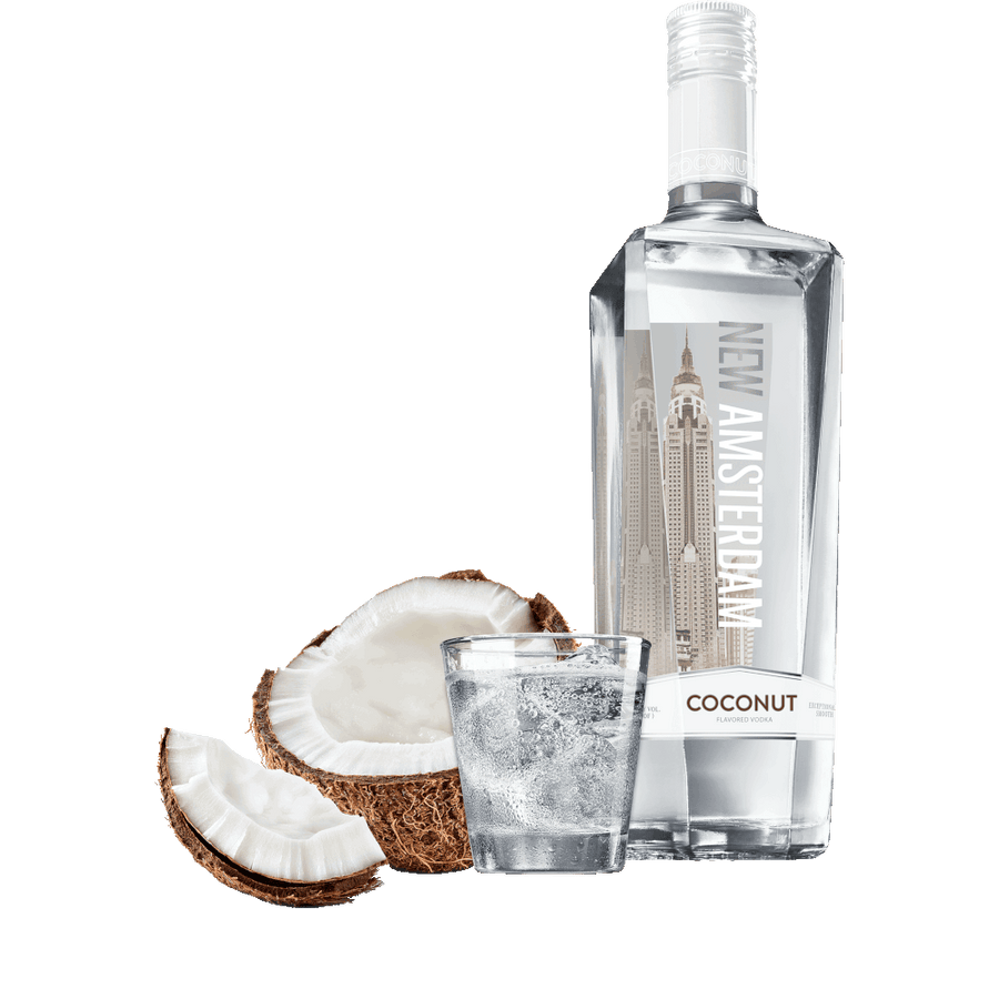 New Amsterdam Coconut Vodka 750mL - Crown Wine and Spirits