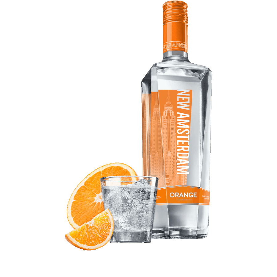 New Amsterdam Orange Vodka 750mL - Crown Wine and Spirits