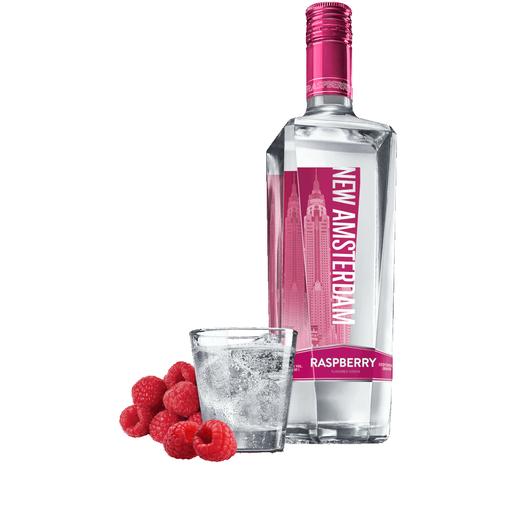 New Amsterdam Raspberry Vodka 1.75L - Crown Wine and Spirits