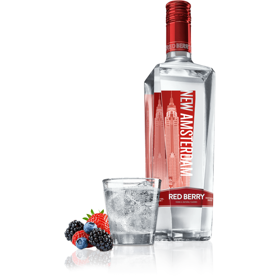 New Amsterdam Red Berry Vodka 1.75L - Crown Wine and Spirits