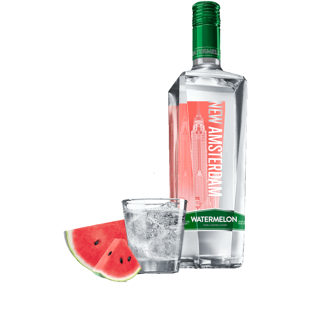 New Amsterdam Watermelon Vodka 750mL - Crown Wine and Spirits