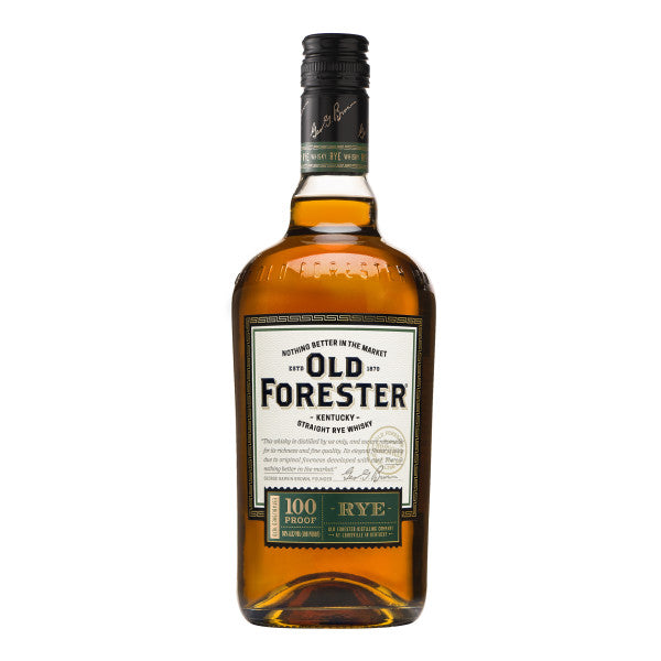 Old Forester 100 Proof Kentucky Straight Rye Whisky 750mL - Crown Wine and Spirits