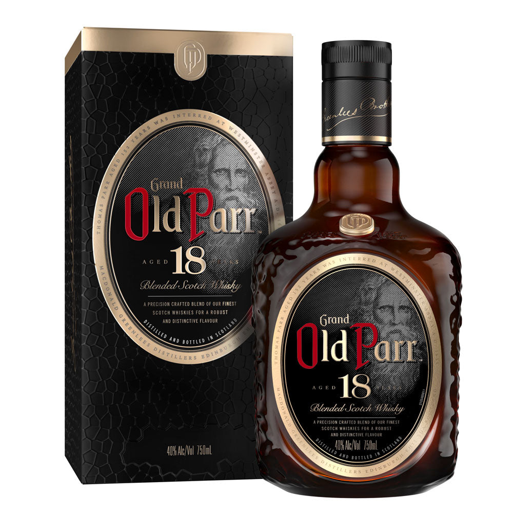 Old Parr 18 Year Old Blended Scotch Whisky 750mL - Crown Wine and Spirits