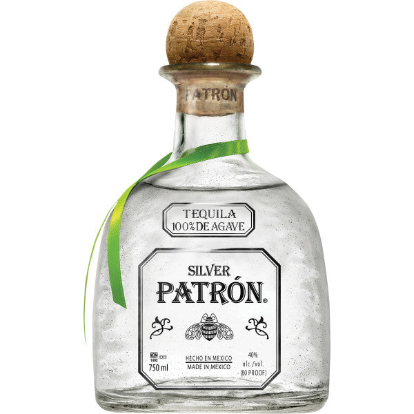 Patron Silver Tequila 750mL - Crown Wine and Spirits