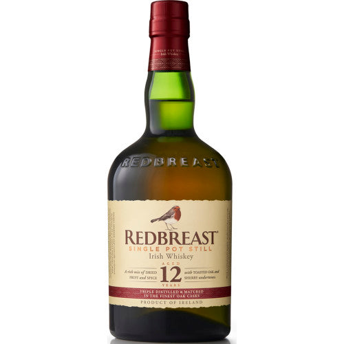 Redbreast 12 Year Old Irish Single Pot Still Whiskey 750mL - Crown Wine and Spirits