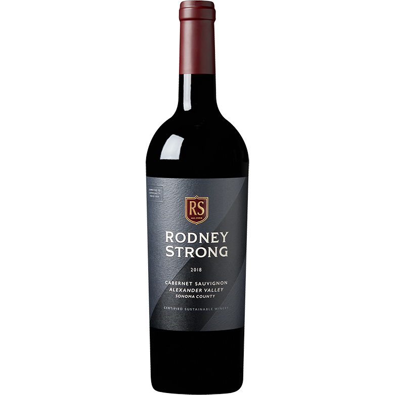 Rodney Strong Alexander Valley Cabernet Sauvignon 2018 750mL - Crown Wine and Spirits