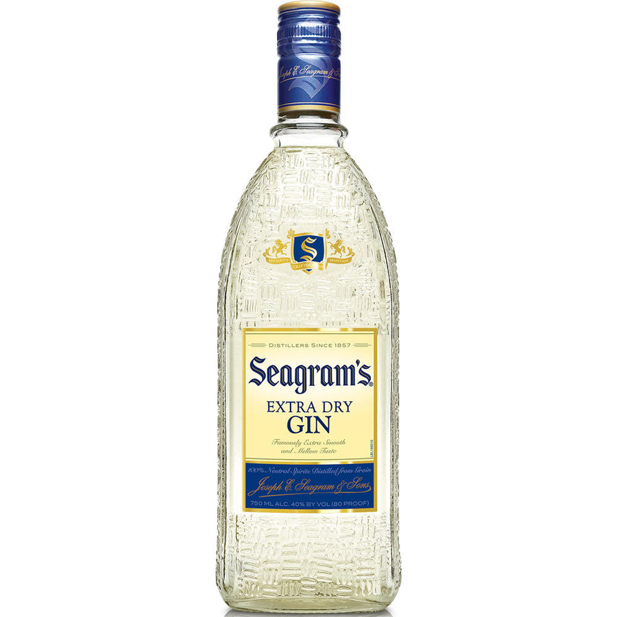 Seagram's Extra Dry Gin 750mL - Crown Wine and Spirits