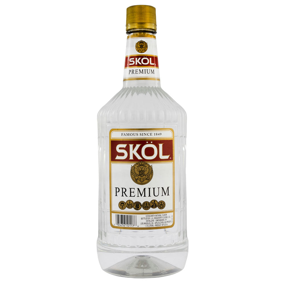 Skol 80 Proof Vodka 1.75L - Crown Wine and Spirits