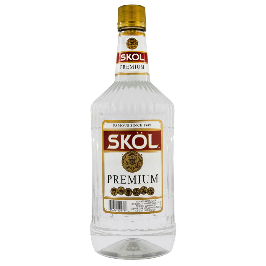 Skol 80 Proof Vodka 1.75L - Crown Wine and Spirits