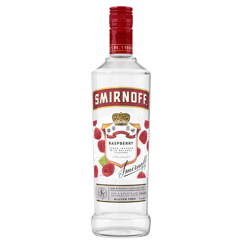 Smirnoff Raspberry Vodka 750mL - Crown Wine and Spirits