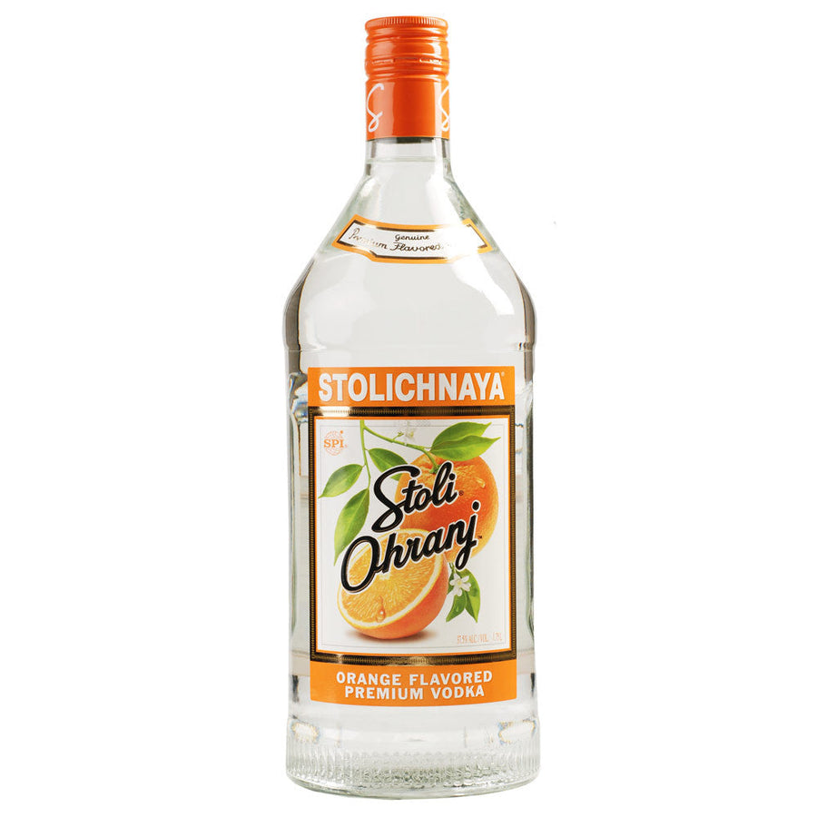 Stolichnaya "Ohranj" Orange Vodka 1.75L - Crown Wine and Spirits