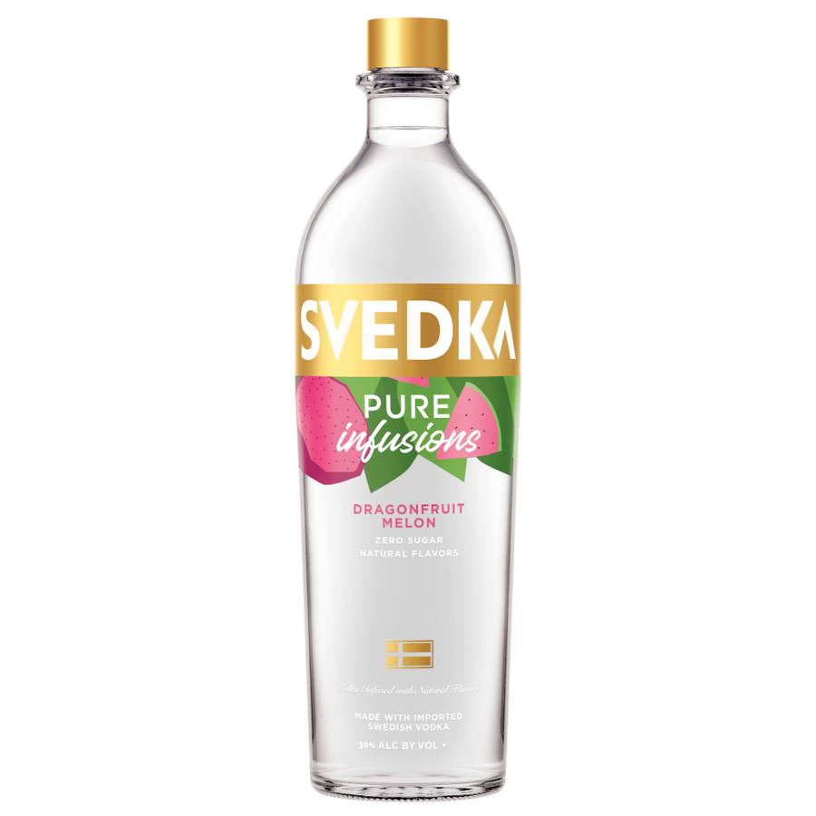 SVEDKA Pure Infusions Dragonfruit Vodka 750mL - Crown Wine and Spirits