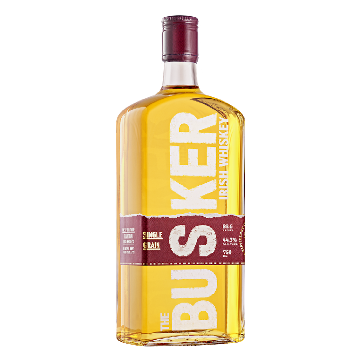 The Busker Single Grain Irish Whisky 750mL - Crown Wine and Spirits