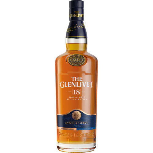 Glenlivet 18 Year Old Single Malt Scotch Whisky 750mL - Crown Wine and Spirits