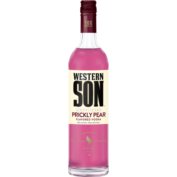 Western Son Prickly Pear Vodka 750mL - Crown Wine and Spirits
