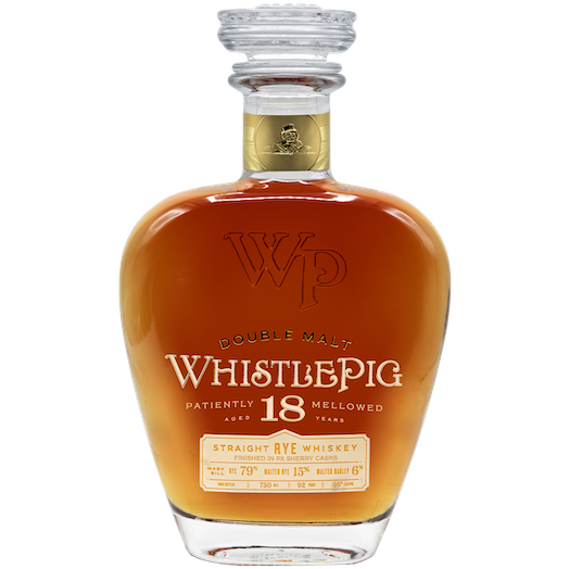 Whistlepig 18 Year Double Malt Rye 750mL - Crown Wine and Spirits