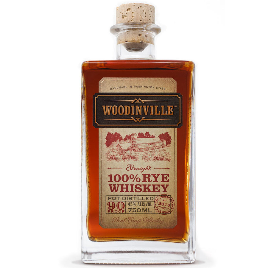 Woodinville Rye Whiskey 90 Proof 750mL - Crown Wine and Spirits