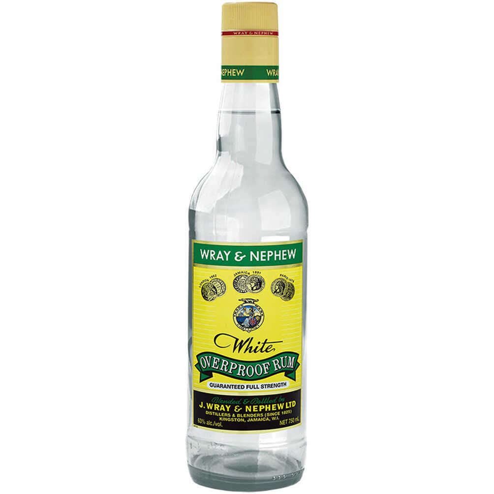 Wray & Nephew White Overproof Rum 750mL - Crown Wine and Spirits