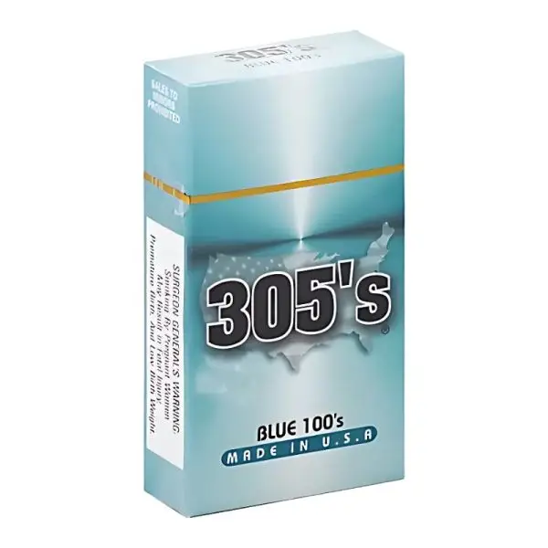 305 Blue cigarrettes