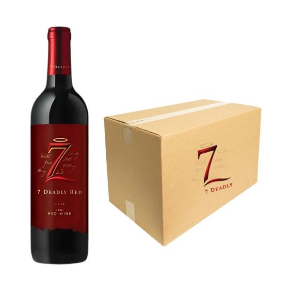 7 DEADLY Lodi Red Blend 750 ml - Image 2