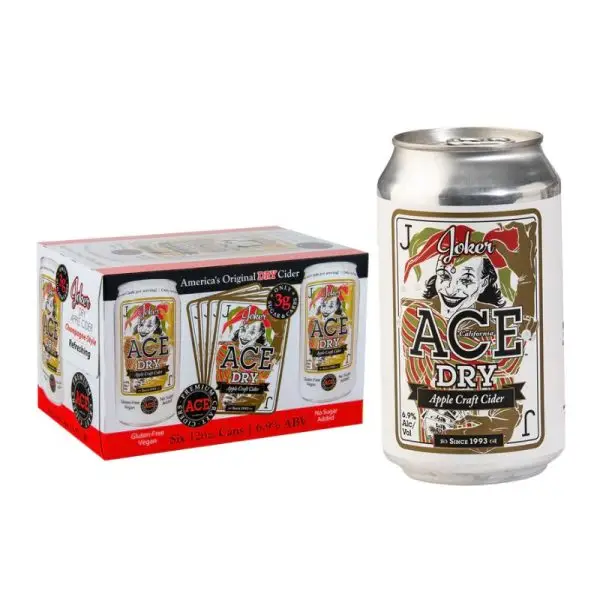 ACE Joker Dry Cider 6 Pack 12 oz