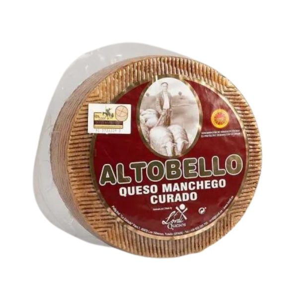 ALTOBELLO Queso Manchego Curado Unid 0.55 Lb