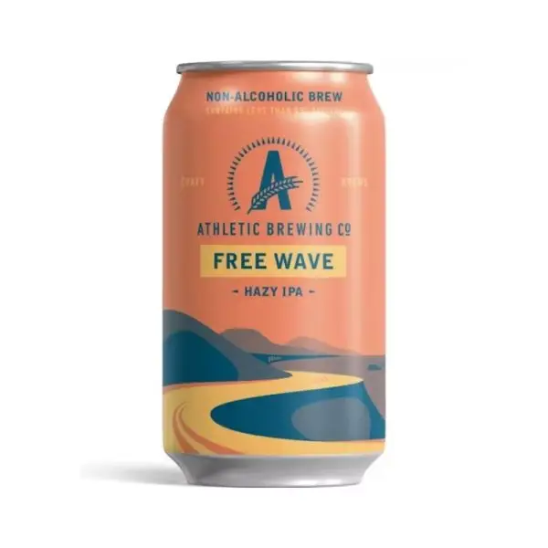 ATHLETIC Brewing Free Wave N/A 6 Pack 12 oz Cans