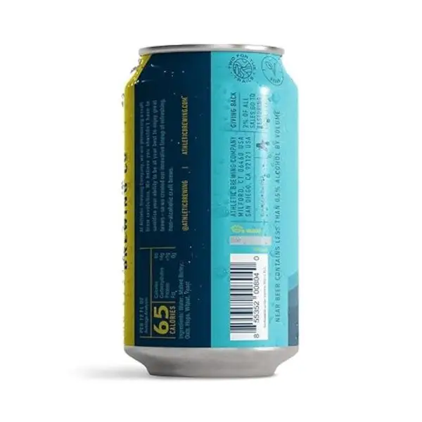 ATHLETIC Brewing Run Wild N/A 6 Pack 12 oz Cans - Image 2