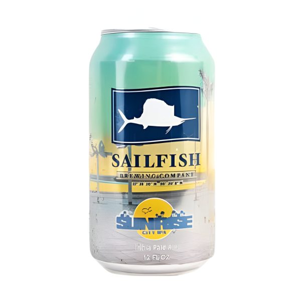 SAILFISH White Sunrise City Ipa 6 Pack 12 oz Can