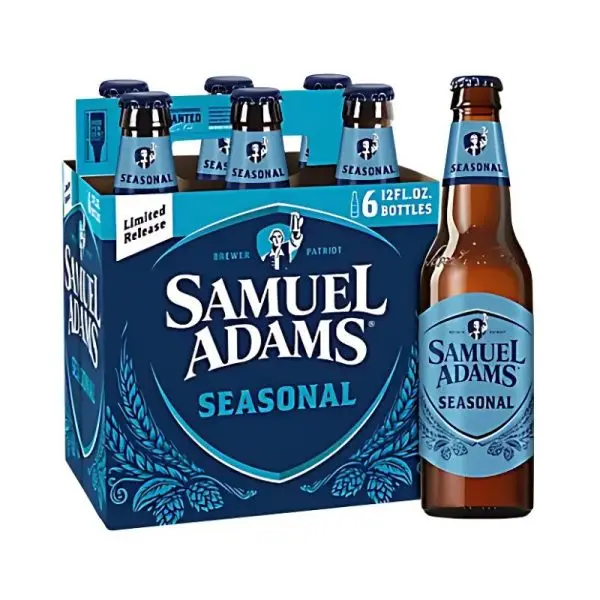 SAMUEL ADAMS Seasonal 0502 6 Pack 12 oz Bottle