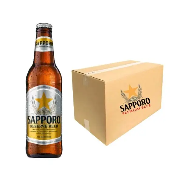 SAPPORO 6 Pack 12 oz Bottle - Image 2