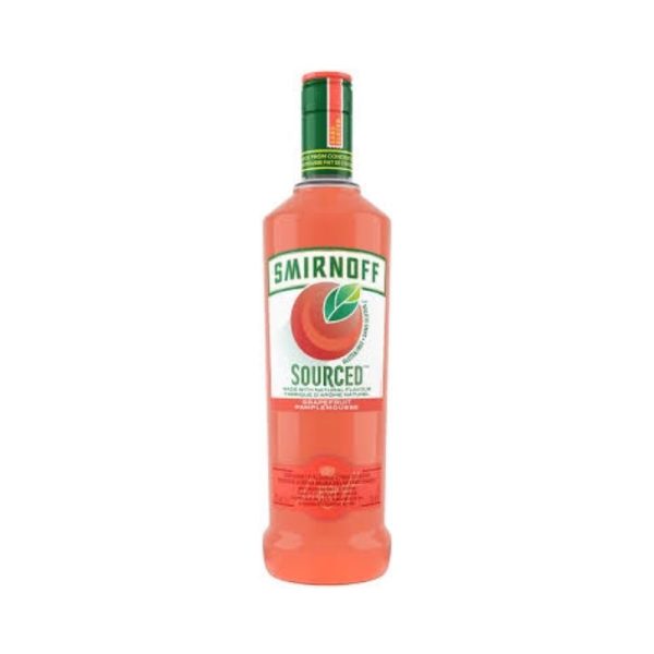 SMIRNOFF Sourced Red Grapefruit 750 ml