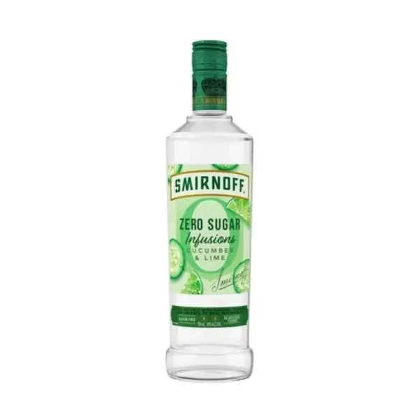 SMIRNOFF Infusions Cucumber & Lime Zero Sugar 750 ml