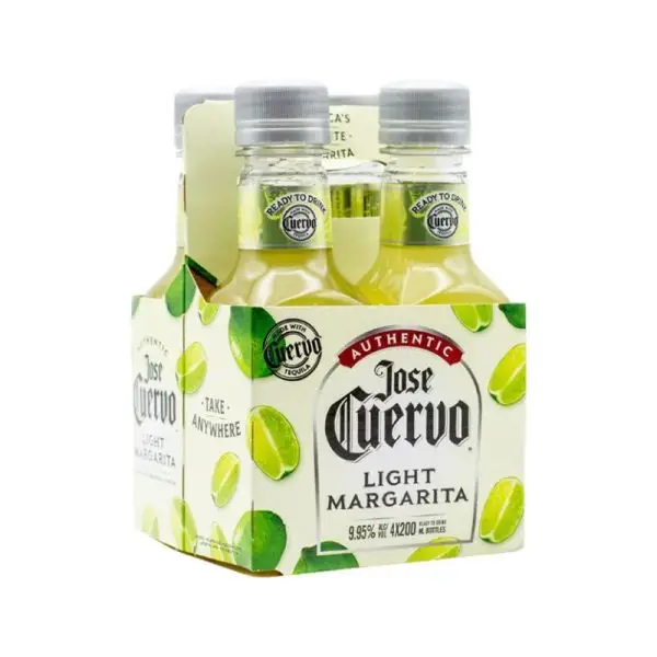 JOSE CUERVO Light Margarita 4 Pack Can 200 ml