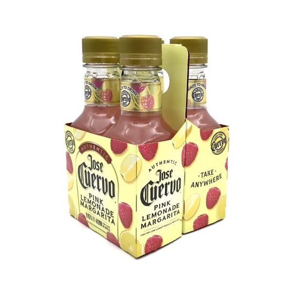 JOSE CUERVO Authentic Pink Lemon Marg 4 Pack