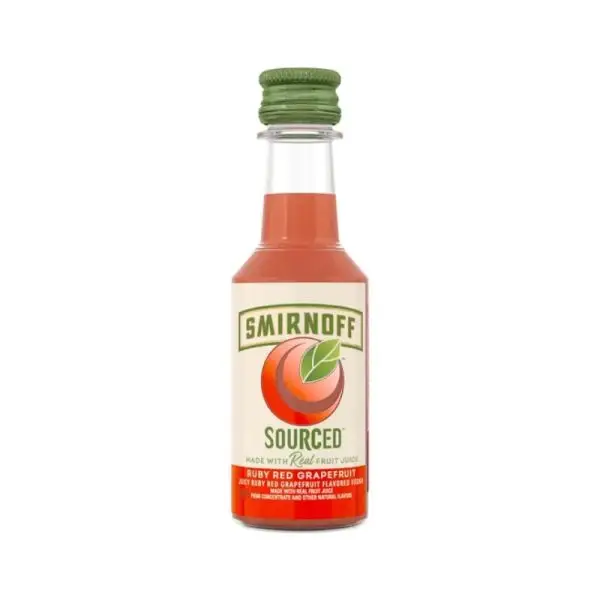 SMIRNOFF Sourced Ruby Red Vodka 50 ml