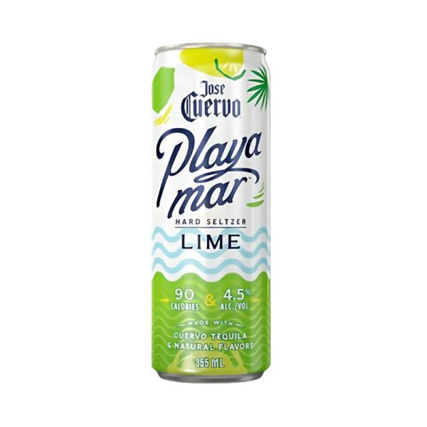 JOSE CUERVO Playa Mar Lime 4 Pack Cans