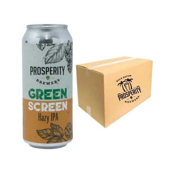 PROSPERITY Green Screen Hazy Ipa 6 Pack Cans - Image 2