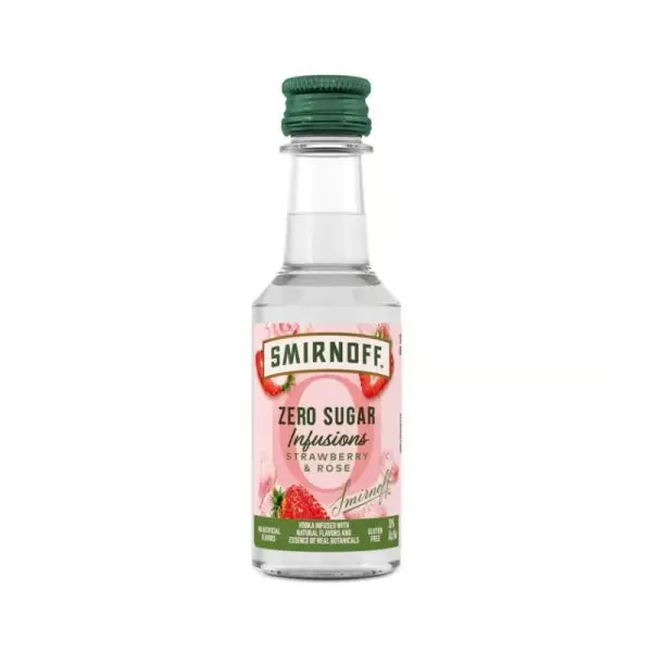 C/O SMIRNOFF Zero Strawberry Vodka 50 ml