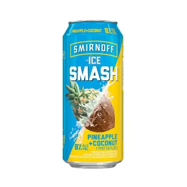 SMIRNOFF Ice Smash Pineapple Coconut 23.5 oz Can