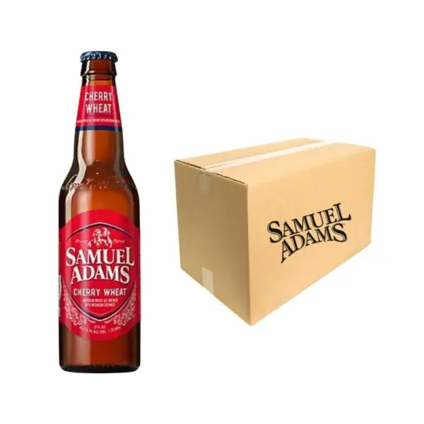 SAM ADAMS Cherry Wheat 6 Pack 12 oz Bottles - Image 2