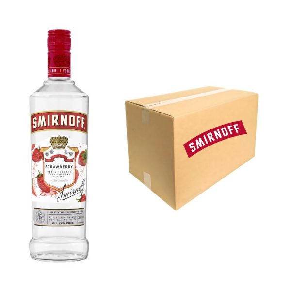 SMIRNOFF Strawberry Vodka 750 ml - Image 2