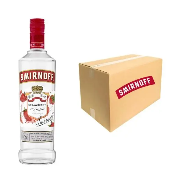 SMIRNOFF Strawberry Vodka 750 ml - Image 2