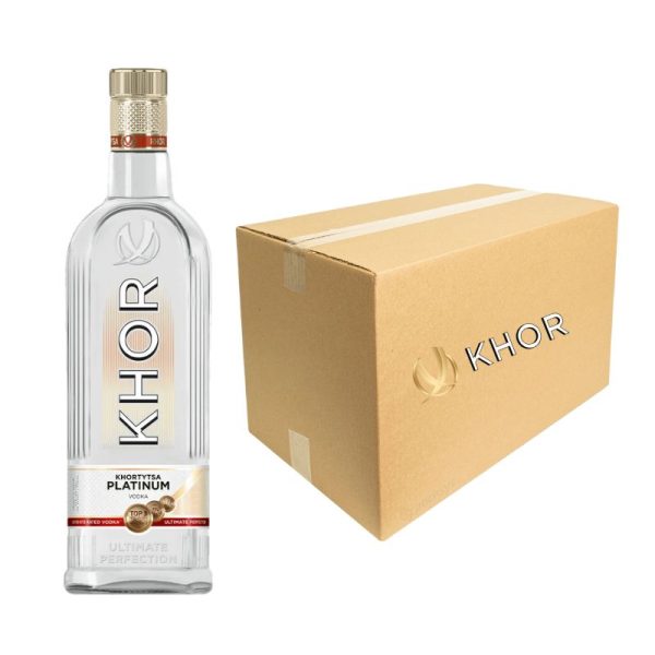 KHOR PLATINUM Vodka 100 ml - Image 2