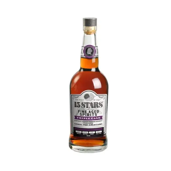 15 STARS Triple Cask Bourbon 750 ml